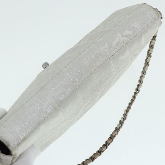 Chanel Chocolate Bar Beige Synthetic Clutch Bag (Pre-Owned) - Picture 5 of 16